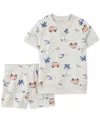 Carter's Toddler Boys Beach-print T-shirt & Shorts, 2 Piece Set