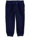 Carter's Toddler Boys Cotton Pull-on Corduroy Jogger Pants In Navy