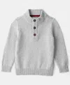Carter's Toddler Boys Pull-on Crewneck Sweater In Gray