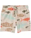 Carter's Toddler Boys Sea-print Pull-on Shorts