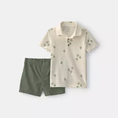Carter's Babies' Toddler Boys Short Set In Multi