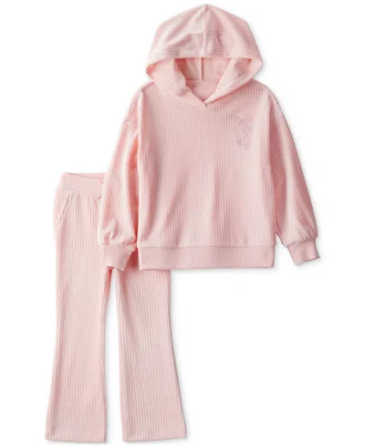 Carter's Babies' Toddler Girls 2-pc. Ballerina Hoodie & Pants Set In Pink