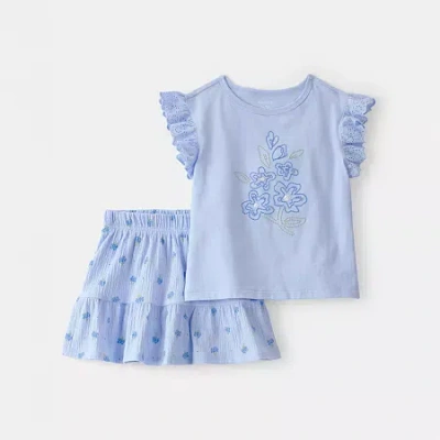 Carter's Babies' Toddler Girls 2-pc. Skort Set In Blue