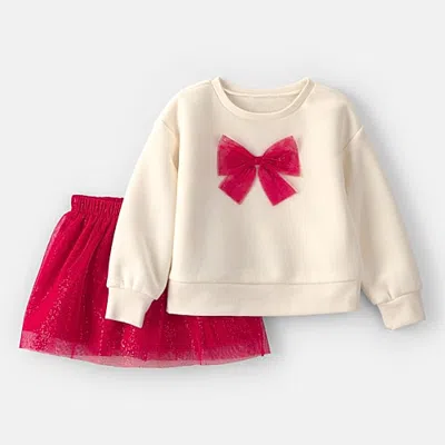 Carter's Babies' Toddler Girls 2-pc. Skort Set In Neutral