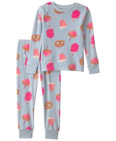 Carter's Babies' Toddler Girls' 2t-5t Festival Treats Snug-fit Long-sleeve Pajama, 2-piece Set In Multi
