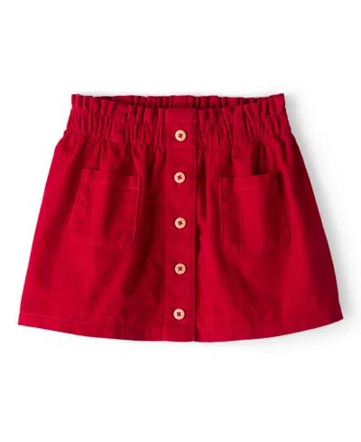 Carter's Babies' Toddler Girls Corduroy Skorts In Red
