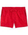 Carter's Toddler Girls Cotton Pull-on Twill Bow Shorts