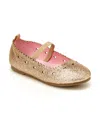 Carter's Toddler Girls Ellaria Dress Shoes In Gold