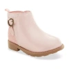 Carter's Toddler Girls Linda Flat Heel Booties In Pink