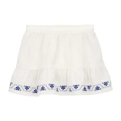 Carter's Babies' Toddler Girls Skort In White