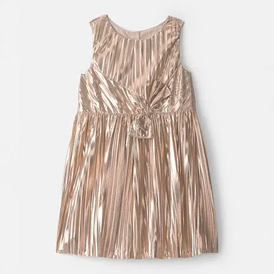 Carter's Babies' Toddler Girls Sleeveless A-line Dress In Yellow