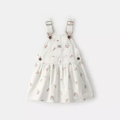 Carter's Babies' Toddler Girls Sleeveless Jumper In White