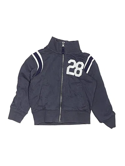 Pre-owned Carter's Kids' Track Jacket In Blue