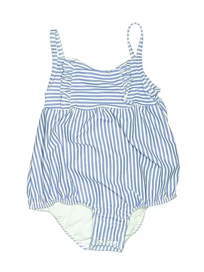 Pre-owned Carter's Kids' Two Piece Swimsuit In Blue