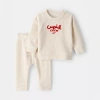 Carter's Valentines Day Baby Unisex 2-pc. Pant Set In Neutral