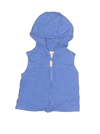 Pre-owned Carter's Babies' Vest In Blue
