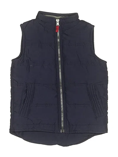 Pre-owned Carter's Kids' Vest In Blue