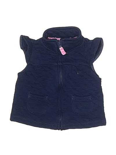 Pre-owned Carter's Babies' Vest In Blue