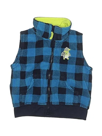 Pre-owned Carter's Babies' Vest In Blue