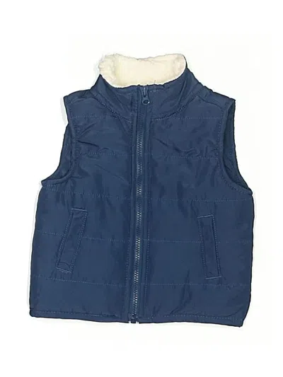Pre-owned Carter's Babies' Vest In Blue