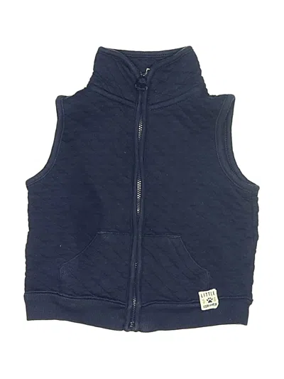 Pre-owned Carter's Kids' Vest In Blue