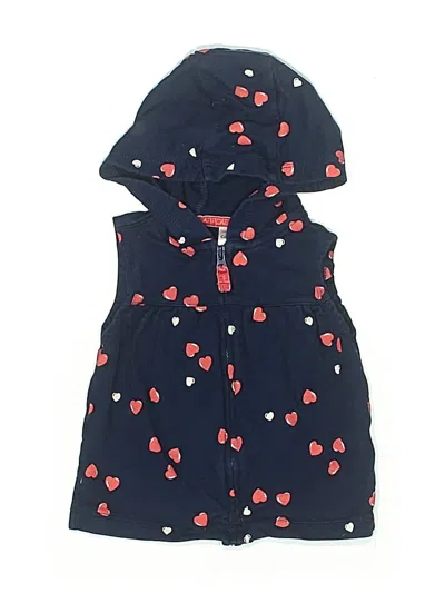 Pre-owned Carter's Babies' Vest In Blue