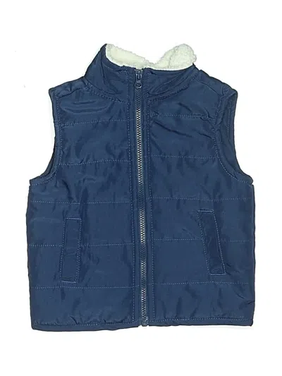 Pre-owned Carter's Babies' Vest In Blue
