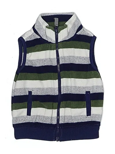 Pre-owned Carter's Kids' Vest In Blue