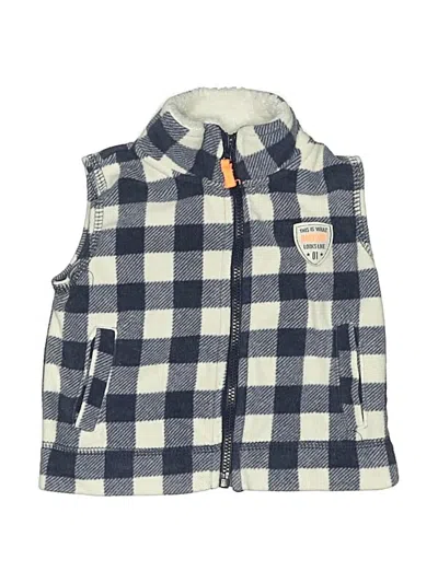 Pre-owned Carter's Babies' Vest In Blue