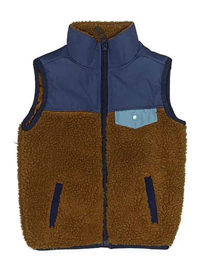 Pre-owned Carter's Kids' Vest In Blue