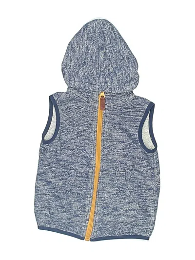 Pre-owned Carter's Kids' Vest In Blue
