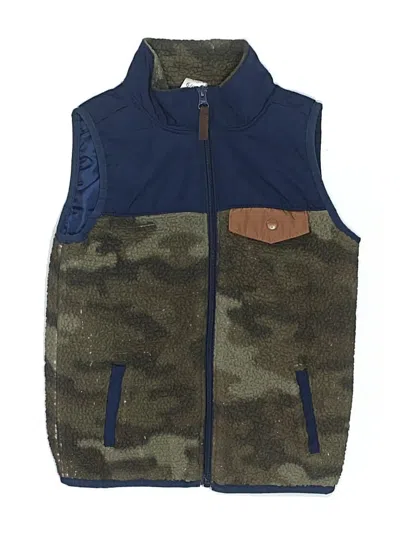 Pre-owned Carter's Kids' Vest In Blue