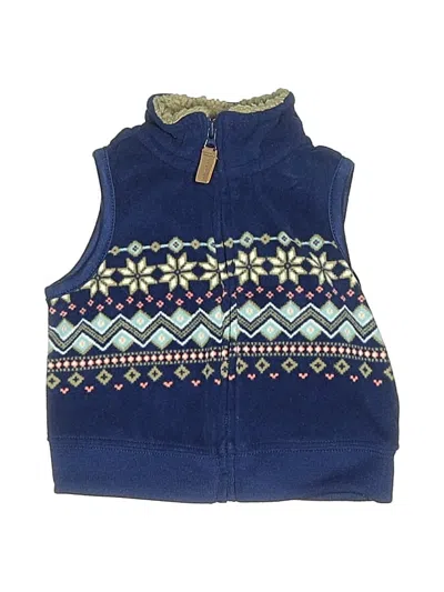 Pre-owned Carter's Babies' Vest In Blue