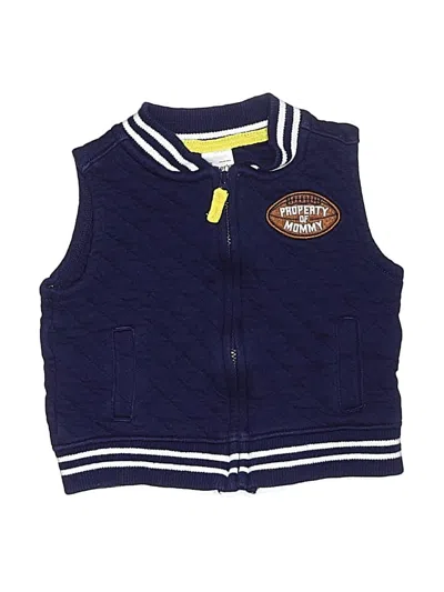 Pre-owned Carter's Babies' Vest In Blue