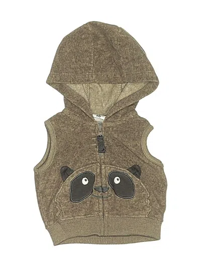 Pre-owned Carter's Babies' Vest In Brown