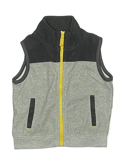 Pre-owned Carter's Kids' Vest In Gray