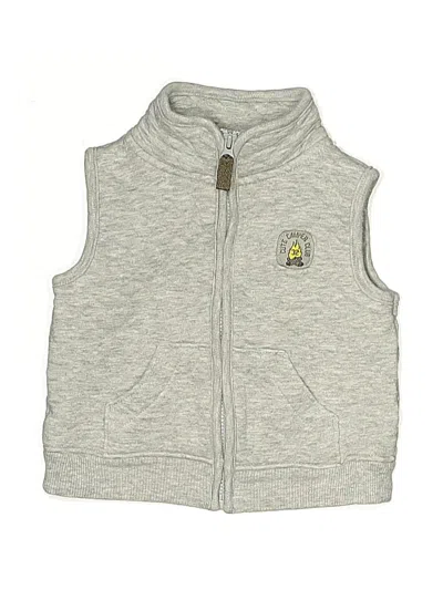 Pre-owned Carter's Babies' Vest In Gray