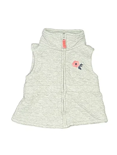 Pre-owned Carter's Babies' Vest In Gray