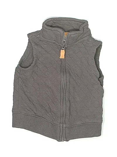 Pre-owned Carter's Babies' Vest In Gray
