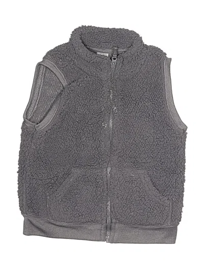 Pre-owned Carter's Kids' Vest In Gray
