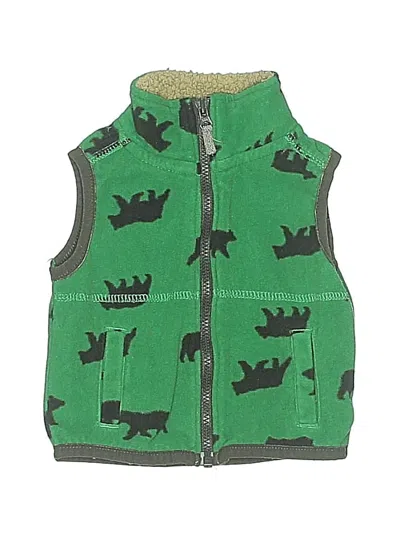 Pre-owned Carter's Babies' Vest In Green