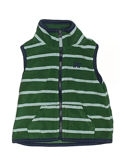 Pre-owned Carter's Babies' Vest In Green