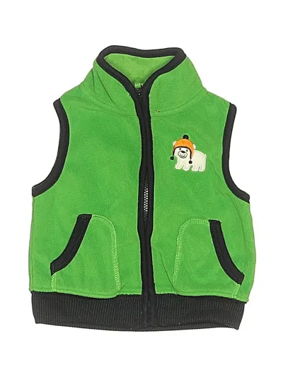 Pre-owned Carter's Babies' Vest In Green