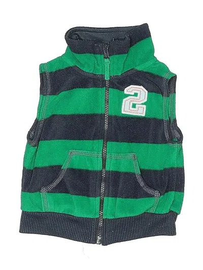 Pre-owned Carter's Babies' Vest In Green