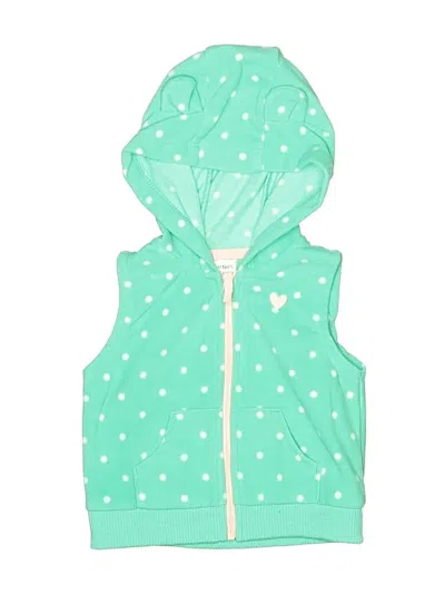 Pre-owned Carter's Babies' Vest In Green