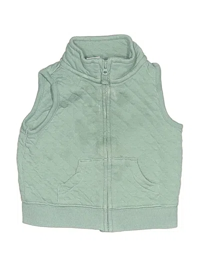 Pre-owned Carter's Babies' Vest In Green