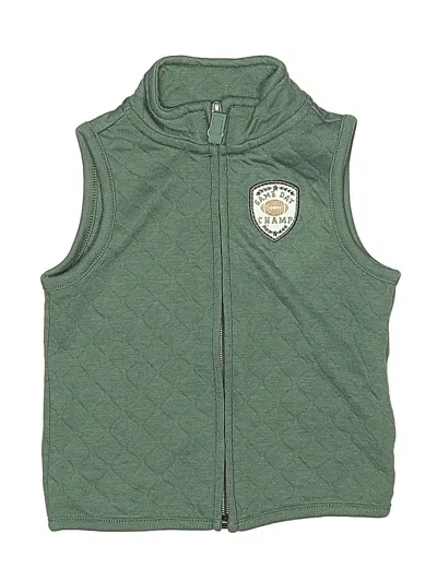 Pre-owned Carter's Babies' Vest In Green