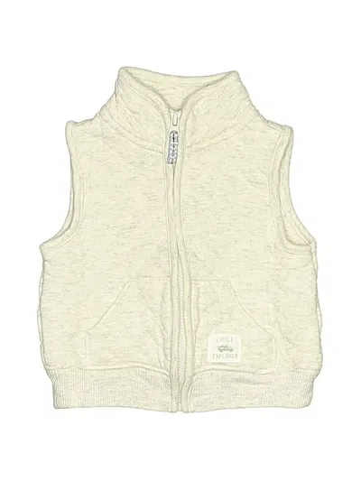 Pre-owned Carter's Babies' Vest In Ivory