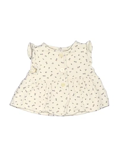 Pre-owned Carter's Babies' Vest In Ivory
