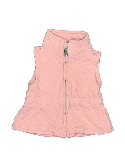 Pre-owned Carter's Babies' Vest In Pink